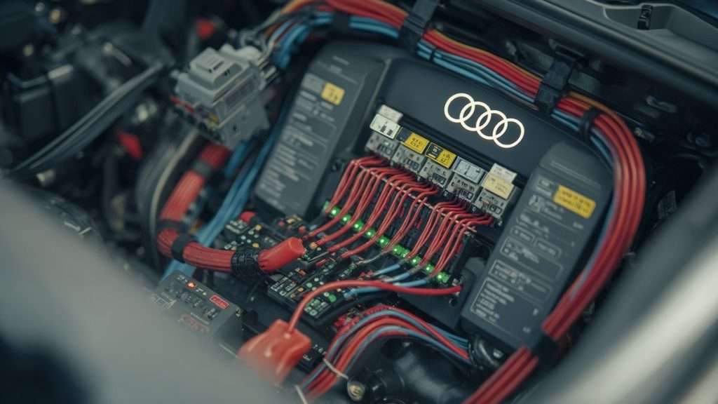 Schéma boîte fusible Audi A3 8P : emplacements et détails