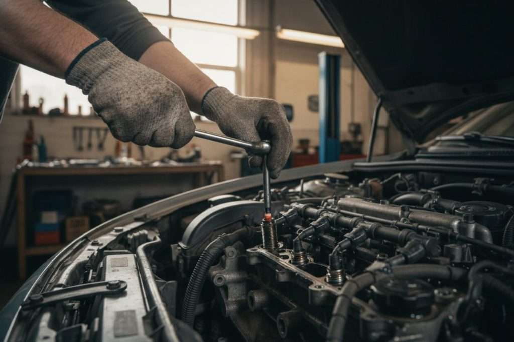 Emplacement bougie préchauffage Fiat Ducato 2.3 Multijet