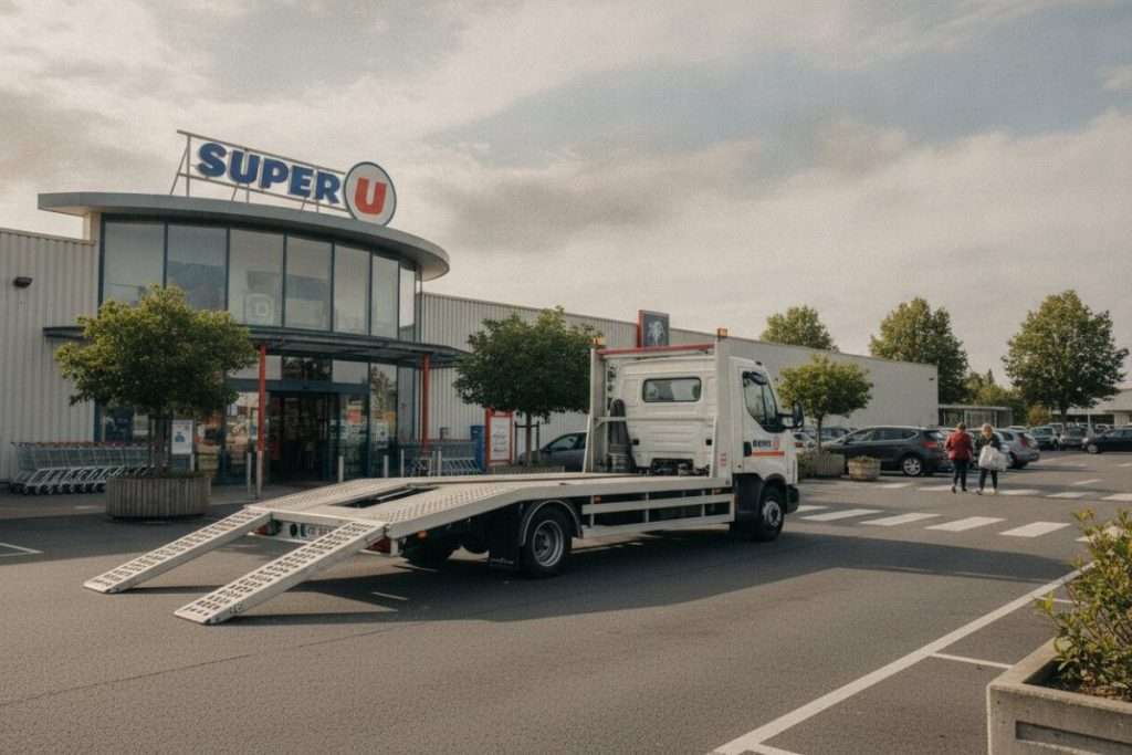 Location camion porte-voiture 3,5 T chez Super U