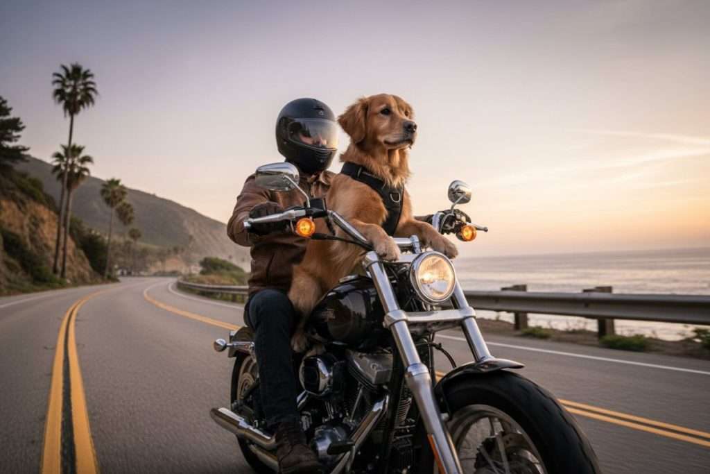 Transport chien sur moto : sécuriser vos voyages
