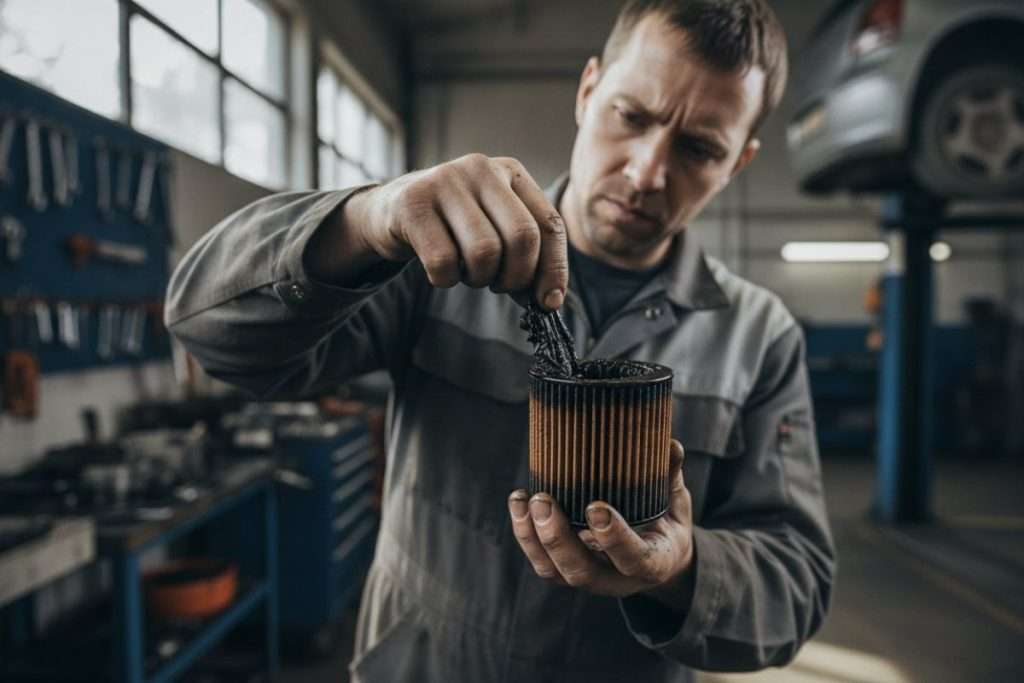 Symptôme crépine huile bouchée : identifier les signes