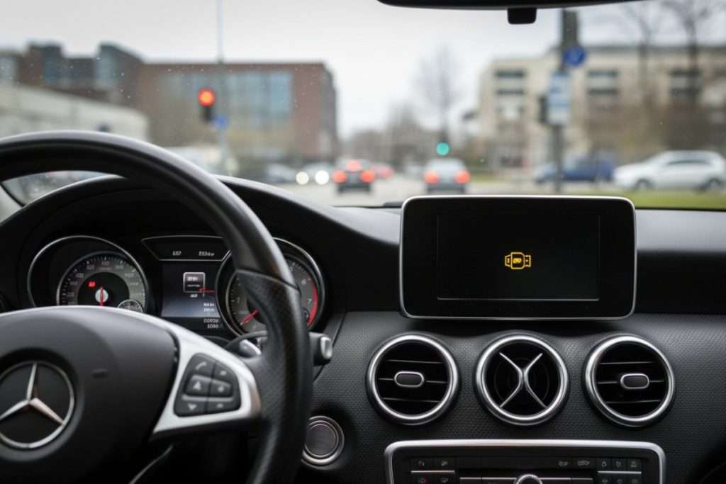 Voyant moteur sur Mercedes Classe A : que faire ?